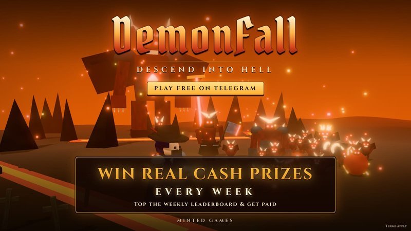 DemonFall — Desciende al infierno — Gana dinero jugando — Minted Games